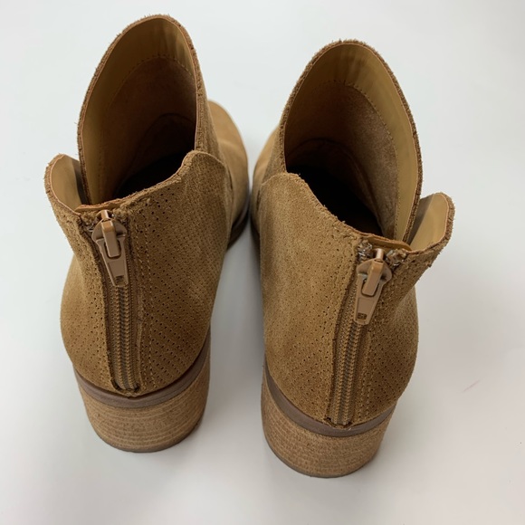 Korks Maldon Tan Suede Booties Sz 7.5 - Picture 6 of 10